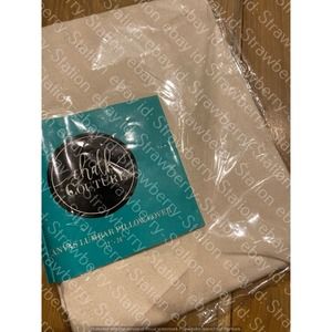 Chalk Couture Canvas Lumbar Pillow Cover 12x24 Cream S181102 seal broke